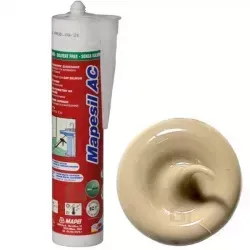 Силиконовый герметик Mapesil АС № 133 песочный 310 мл Mapei