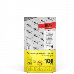Основа для укладки плитки 100 шт DLS