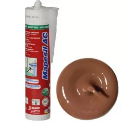 Силиконовый герметик Mapesil АС № 143 терракотовый 310 мл Mapei