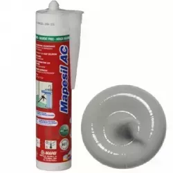 Силиконовый герметик Mapesil АС №112 серый 310 мл Mapei