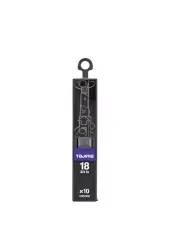 Лезвия RAZAR BLACK 18 мм обламывающиеся с покрытием 10 шт. Tajima