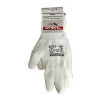 Перчатки белые Sheetrock, полиэстр., с обливкой из полиуретана, размер XL/10