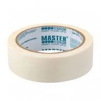 Лента малярная бумажная Master Color, термостойкость до 80 С, 36 мм*25 м