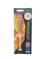 Паста колеровочная для эпоксидной затирки 056 Платина Диамант 1 кг шприц 4 мл