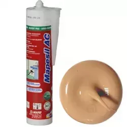 Силиконовый герметик Mapesil АС №141 карамель 310 мл Mapei