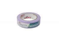 Лента малярная LUCKY WASHI сверхтонкая, фиолетовая, УФ-90дн.до 80° 30мм x 50м