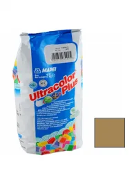 Цементная затирка для швов Ultracolor Plus №135 золотистый песок 5 кг Mapei