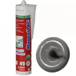 Силиконовый герметик Mapesil АС №113 темно-серый 310 мл Mapei