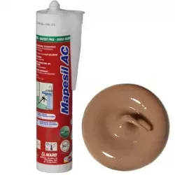 Силиконовый герметик Mapesil АС № 142 коричневый 310 мл Mapei