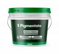 Праймер с закрепляющими свойствами IL Pigmentato Bianco Oikos 4 л