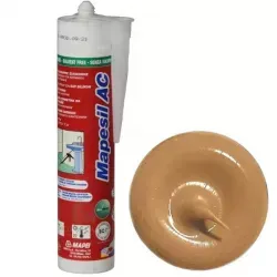 Силиконовый герметик Mapesil АС №135 золотистый песок 310 мл Mapei