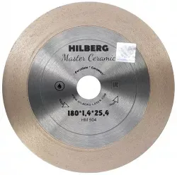 Диск алмазный отрезной Master Ceramic 180*25.4 Hilberg