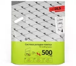 Основа для укладки плитки 500 шт DLS