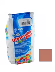 Цементная затирка для швов Ultracolor Plus №145 охра 5 кг Mapei