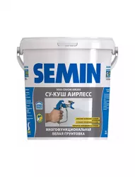 Грунт-краска Sous-Couche Airless белая крышка 20 кг Semin